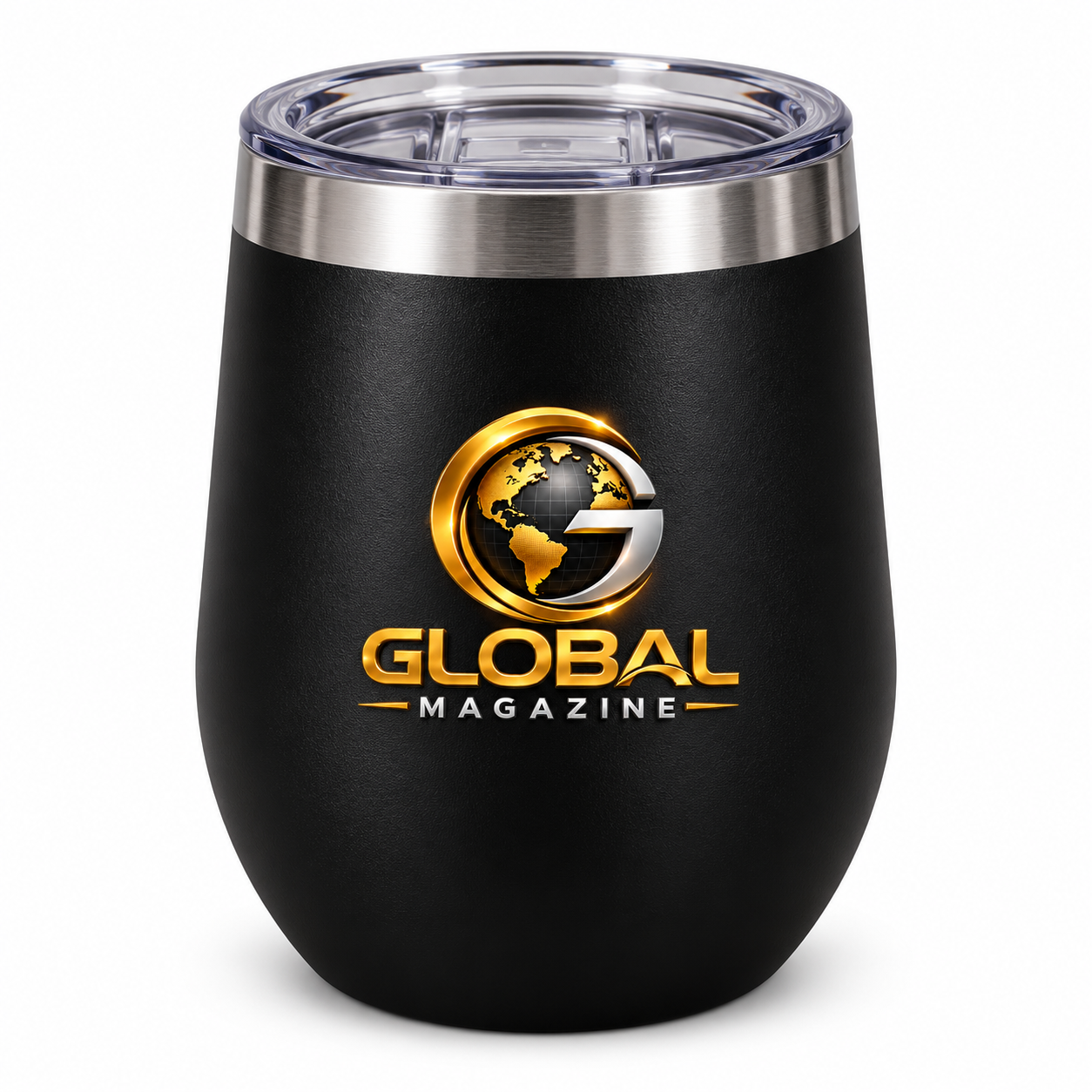 Copo Térmico 360ML Preto - Global Magazine